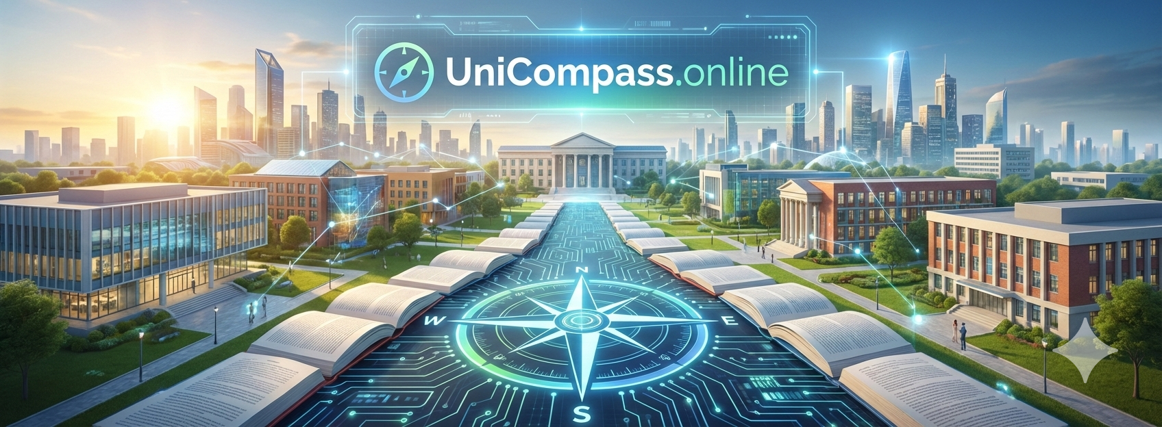 Students planning career with counselor